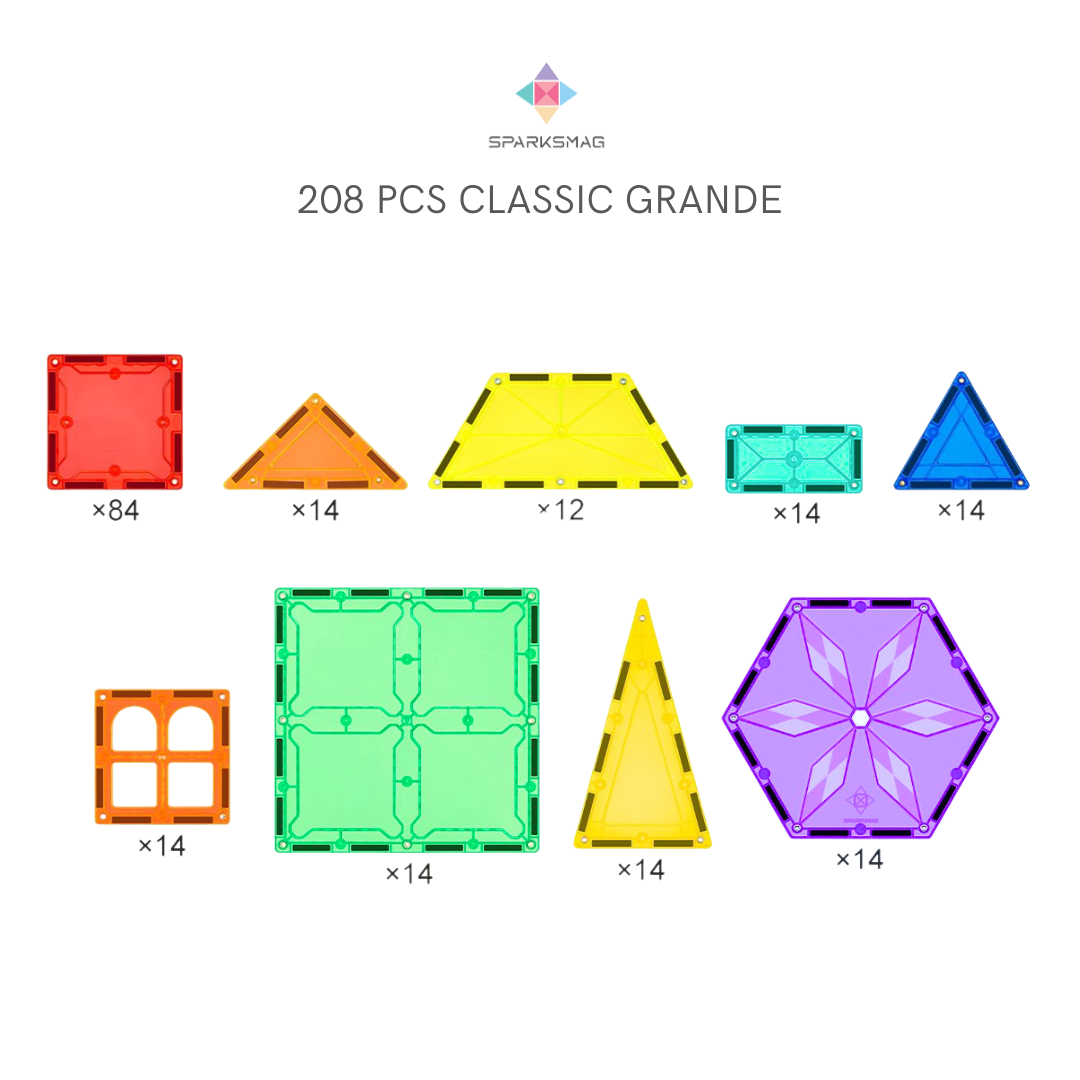 208 PIECES GRANDE - CLASSIC