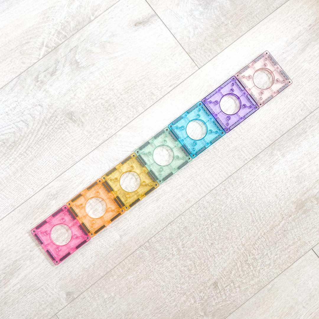 SparksMag Marble Run Set (120 PCS) – Transparent Magnetic Tubes Building Kit | STEM Engineering Toy for Kids