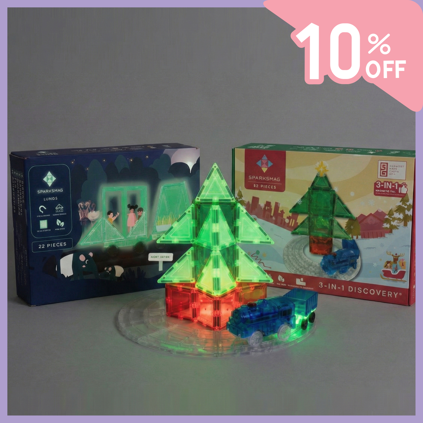 54 PCS Creative Glow Bundle