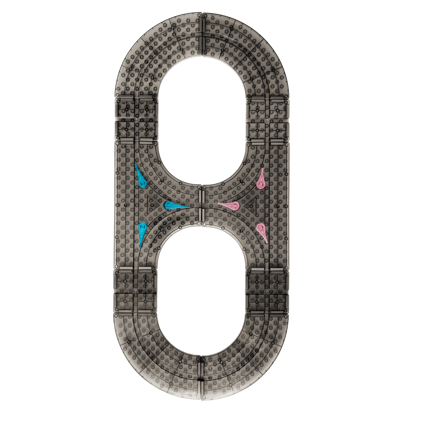 SparksMag Vroom Car City® Expansion Set (10 PCS) – Add-On Magnetic Road & Car Building Tiles | Lego® Duplo®-Compatible STEM Toy