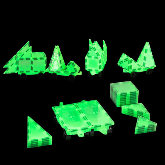 22 PIECES LUMOS MAGNETIC TILES