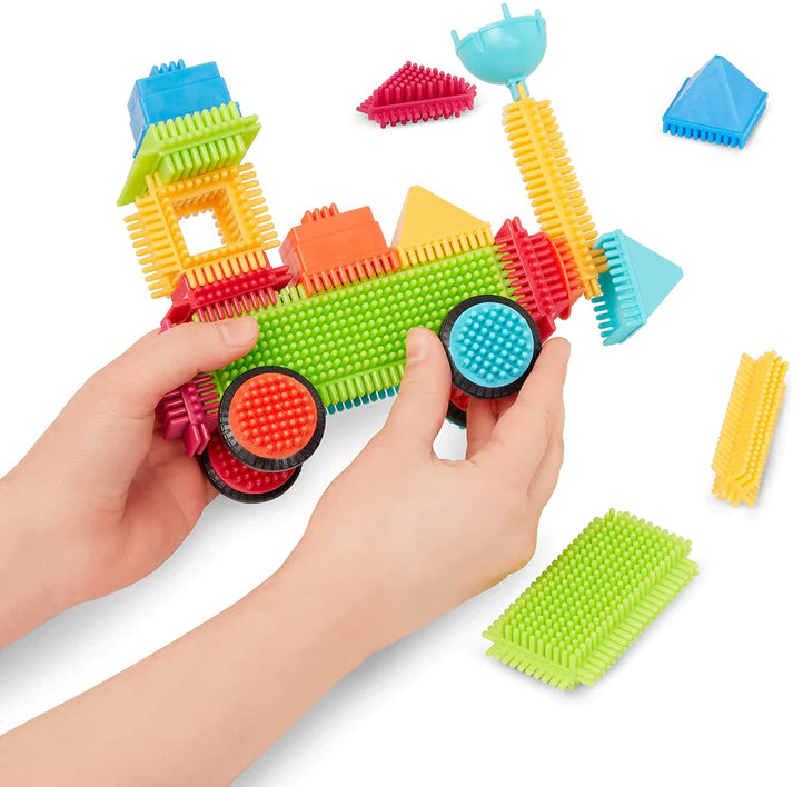 85 PIECES BATTAT BRISTLE BLOCKS