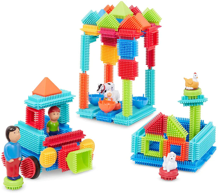 85 PIECES BATTAT BRISTLE BLOCKS