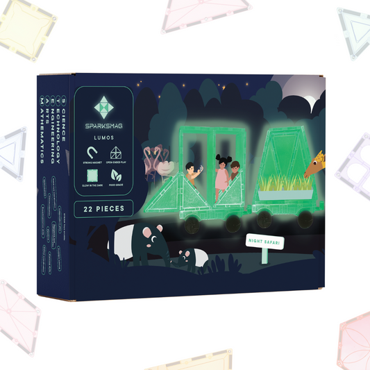 [PREORDER] 22 PIECES LUMOS MAGNETIC TILES