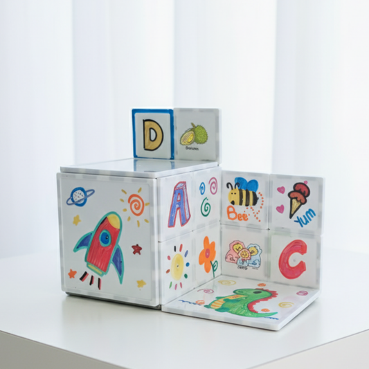 20 PCS Magic Drawable Magnetic Tiles