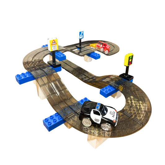 PREORDER [ETA End Aug] - 35 PCS VROOM CAR™️ CITY - MAGNETIC BRICK CAR SET