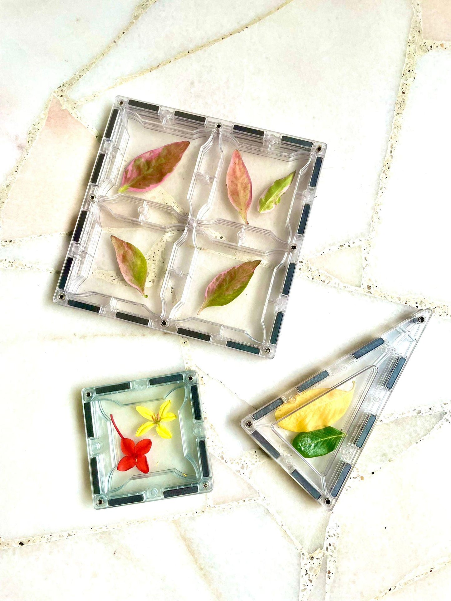 SparksMag Magnetic Tile Transparent Set - SparksMag