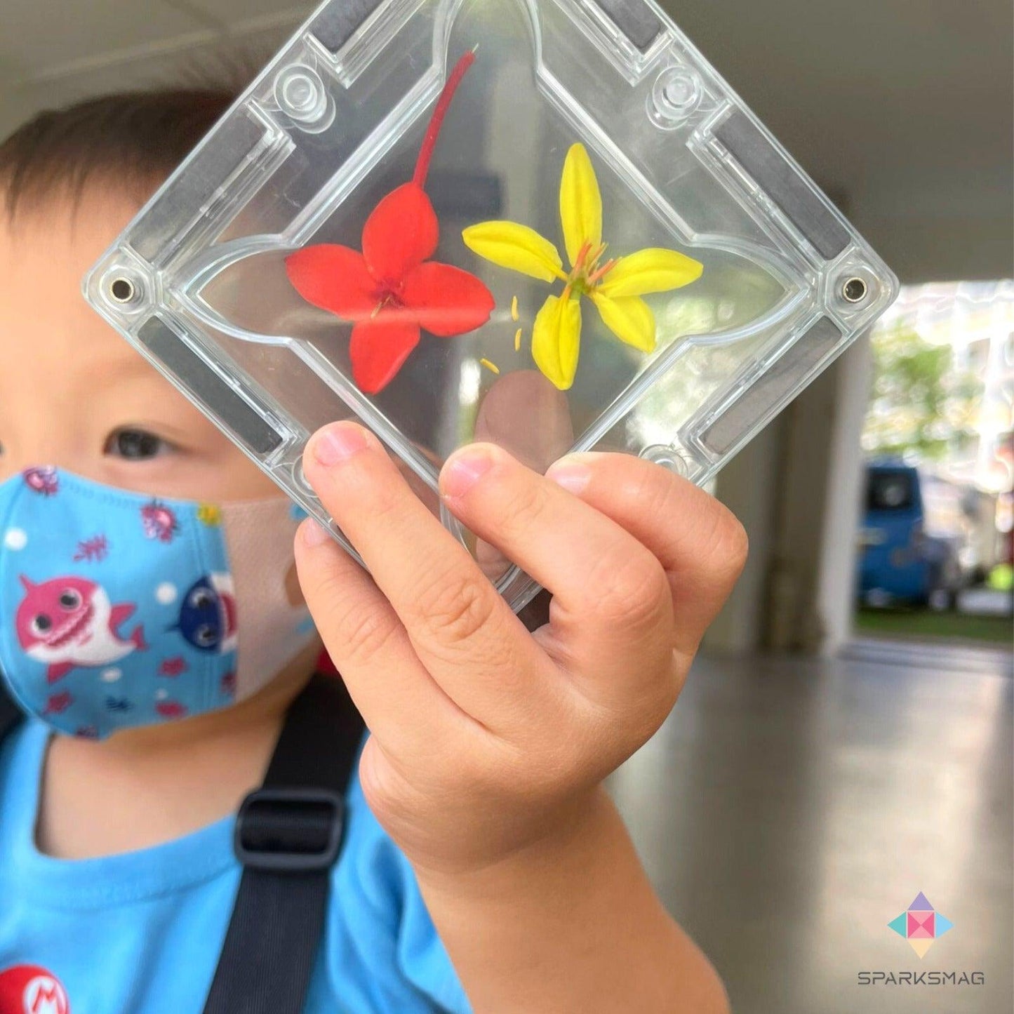 SparksMag Magnetic Tile Transparent Set - SparksMag